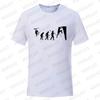 Fashion T-Shirts Male Tshirts Men Summer Tee Shirt Women Evolution Climbing Design Short Sleeve Top Tees Female Boy Brand Tees