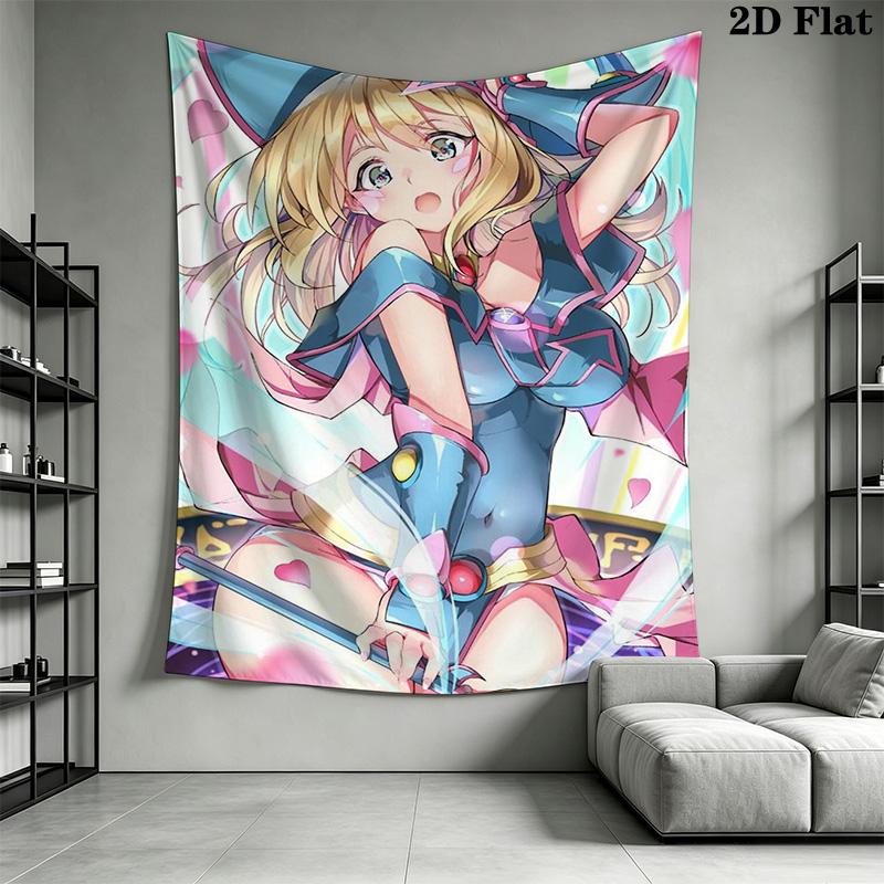 Magician Girl Pattern Home Decor Tapestry, Wall Hanging, Decorative RV Wall Cloth.SGT0917227