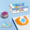 Color Code Puzzle Educational Children Logic Board Game Jigsaw Geometric Intelligent Puzzles Kids Spatial Toy DIY Gifts