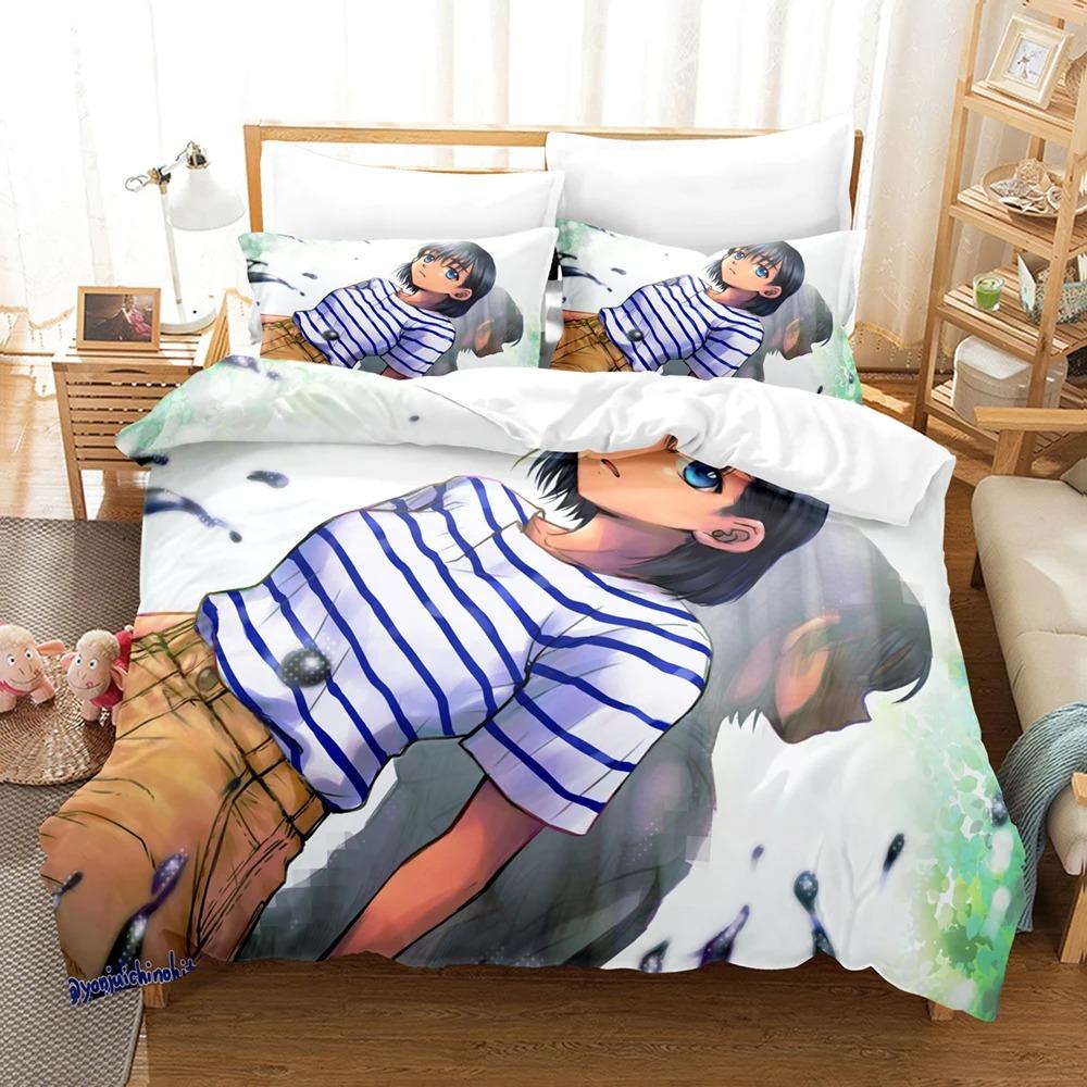 3D Sommer wiederBettwäschesets Bettbezug-Set mit Kissenbezug Einzelbett Doppelbett Queen-Size King-Size Bettwäsche