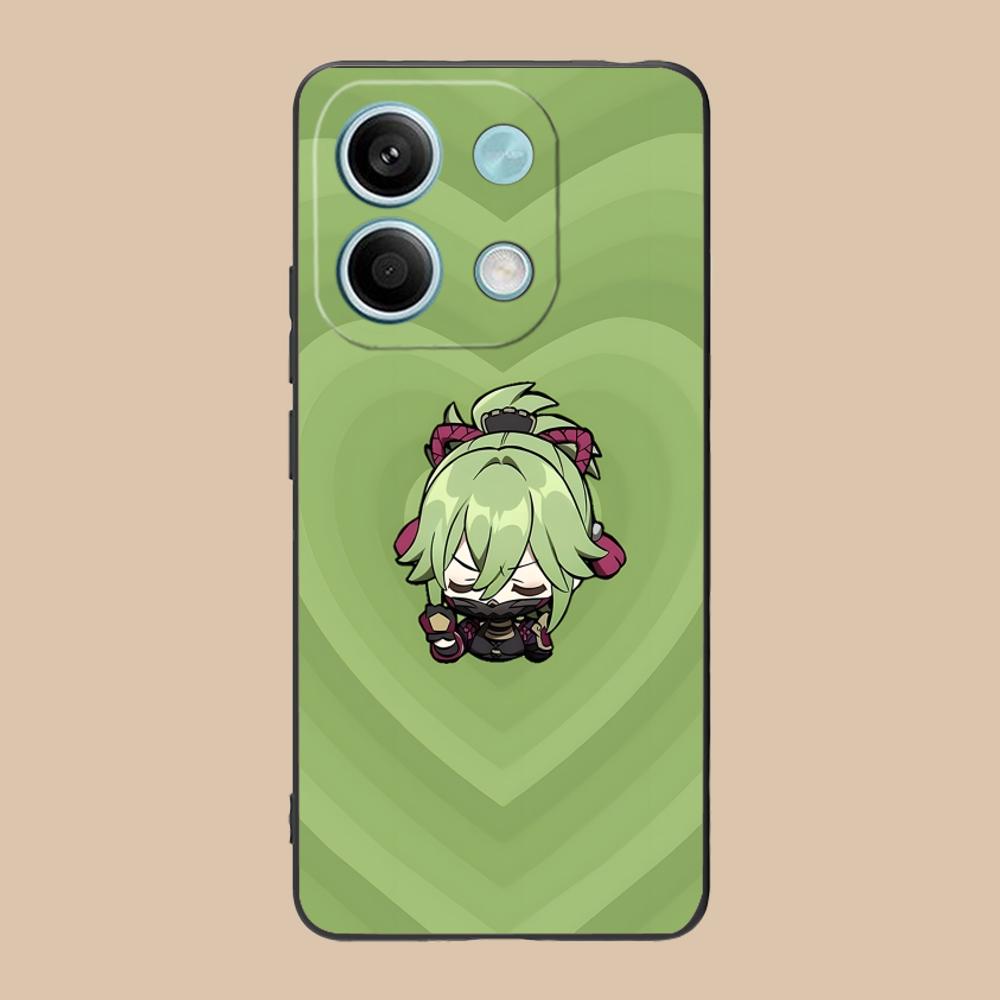 

Game GI Kuki Shinobu Mobile Phone Case for POCO F7 F6 F5 F4 F3 F2 Pro GT C75 C71 C65 C61 C40 Pro Ultra Colorful Printing Cover Poco C40