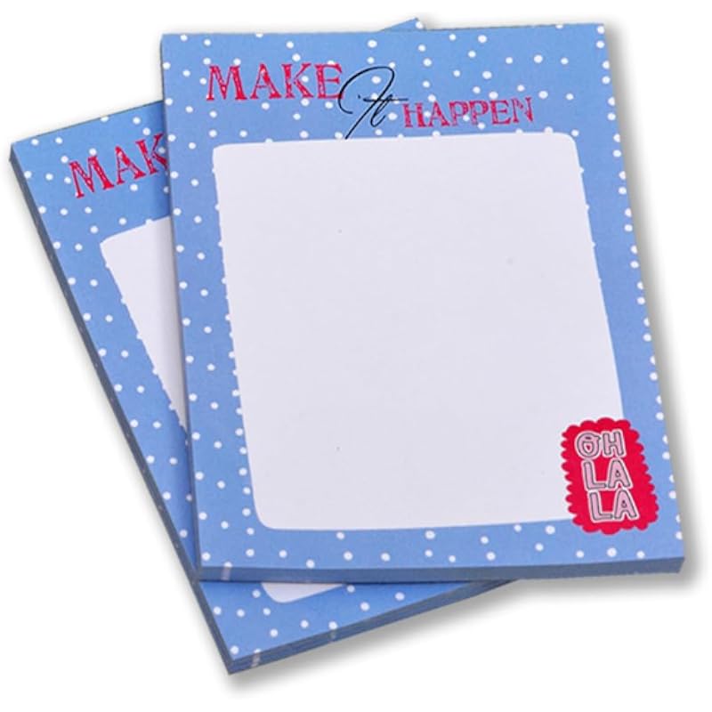 COI Daily To Do List Planner Notepad - Desktop Planning Pad with Daily Schedule - Home Office or School Supplies Set of