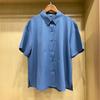 1116 Spring and Summer New Women's Fancy Casual Shirt Shirt/Short Sleeve Shirt Casual Commuter Top 171611