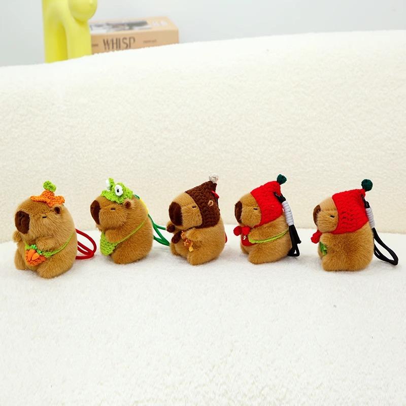 Capybara Collection Doll Doll Plush Toy Key Chain Birthday Gift Doll