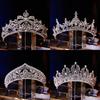 Bridal Wedding Elegant Crown Shiny Rhinestone Headdress