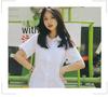 Women's Loose Short Sleeve White Stand Collar Shirt - Versatile Summer College Style JK Uniform Top