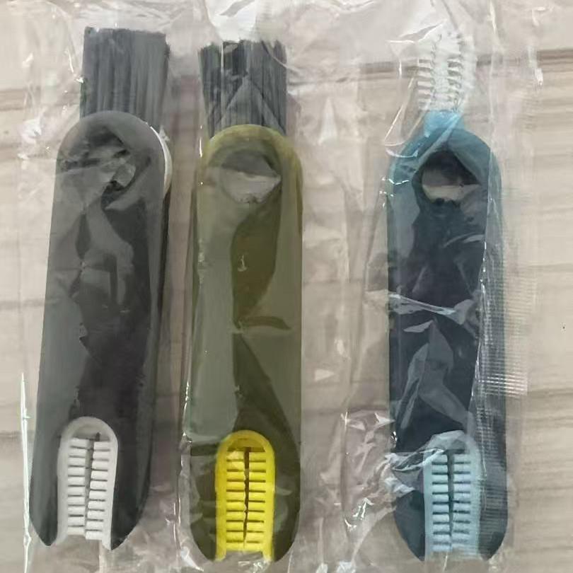 3-in-1 U-Shaped Cup Brush for Easy Cleaning - Ideal for Water Bottles, Insulated Cups, Baby Bottles, and Tea Cups.