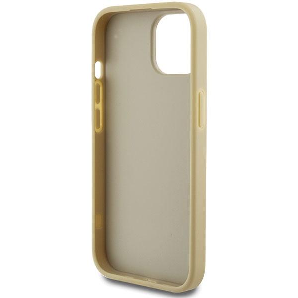 Guess Guhcp15Shg4Sgd Iphone 15 / 14 / 13 6.1 Złoty/Gold Hardcase Glitter Script Big 4G
