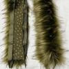 1M Imitation Raccoon Dog Hair Wool Faux Fox Fur Collar Craft Strips Lace Autumn Winter Clothing Accessories Scarf Hat Coat Edge