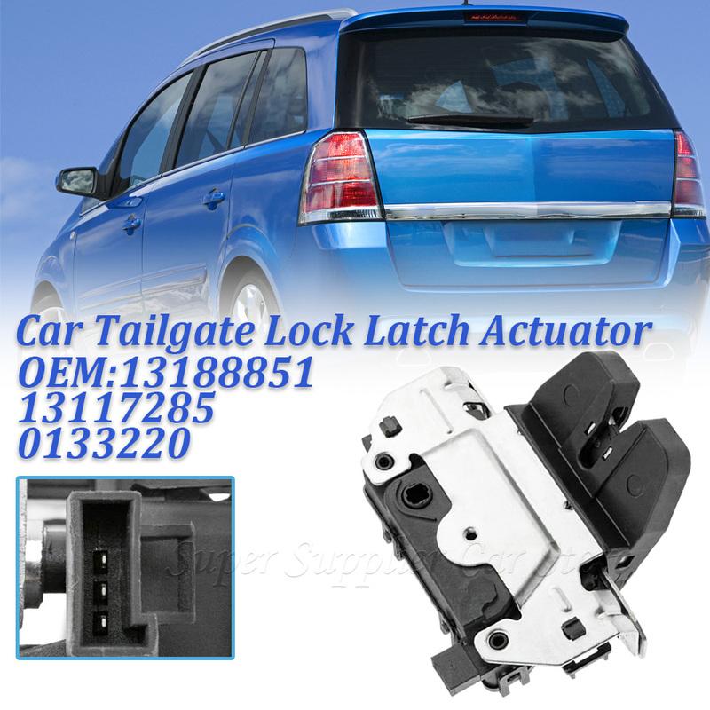 1 SZT. Do OPEL Astra H 2004-2010 Zafira B 2005-2012 Pokrywa Tylnej Klapy Bagażnika Zamek Klapy Bagażnika Siłownik 3 P 13117285 13188851 0133220