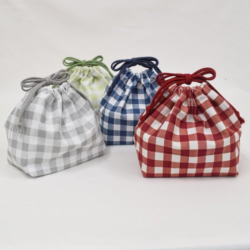 Time for Lunch Lunch Drawstring Bag, Blue, 73627