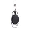 1pc Easy-To-Pull Name Id Card Badge Reel Holder For Nurse Student Retractable Badge Holder Exhibition Chest Office Card