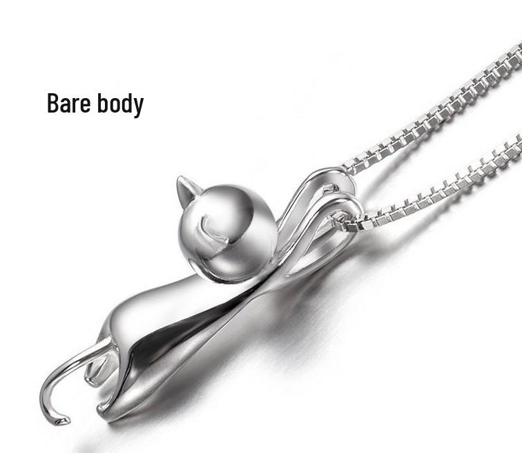 European and American Fashion Exquisite Cute Cat Necklace Clavicle and Sweater Chain