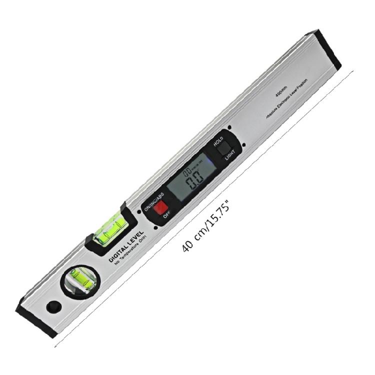 400mm Magnetic Digital Protractor Angle Finder Inclinometer Electronic Level