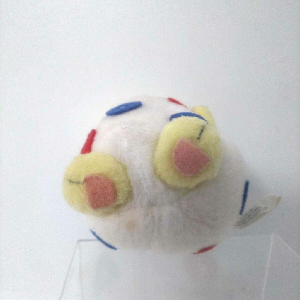 [USED]Pokemon Togepi Plush Toy 1998 Condition Original Item 8cm Pocket Monsters Bandai Nintendo Anonymous Shipping (Early Model) - - As-is - - Height