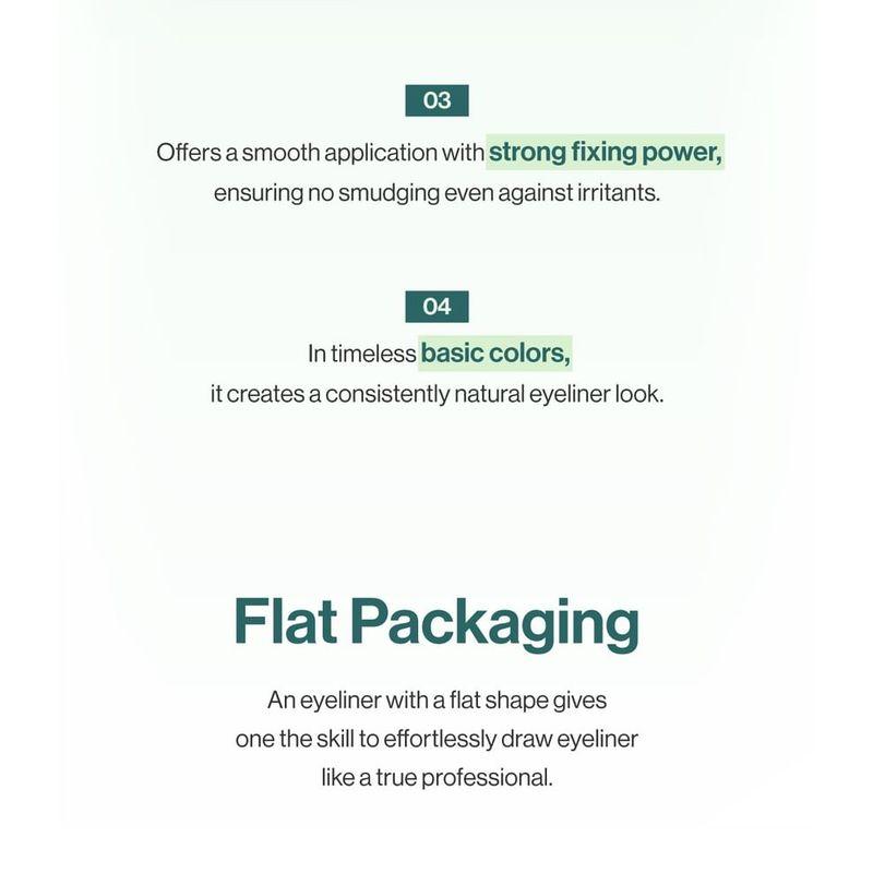 UNLEASHIA - Easy Glide Flat Eyeliner - 2 Colors