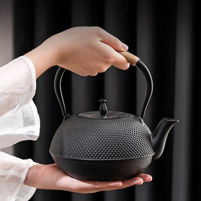 Tea Kettle Overstove Tea Kettle Filter Tea Kettle Chinese Kung Fu Open Fire Boiling Water Teapot Tea Set Cast Iron