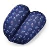 MOOMIN Navy Bead Soft and with Beads for Back Support Cushion, Small, Squishy, Extra-Fine