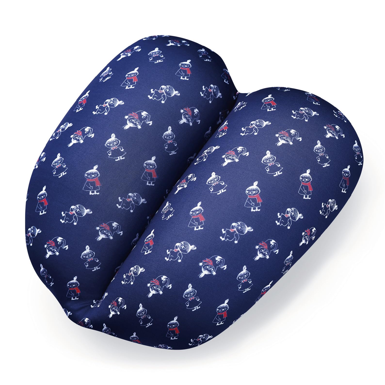 

MOOMIN Navy Bead Soft and with Beads for Back Support Cushion, Small, Squishy, Extra-Fine