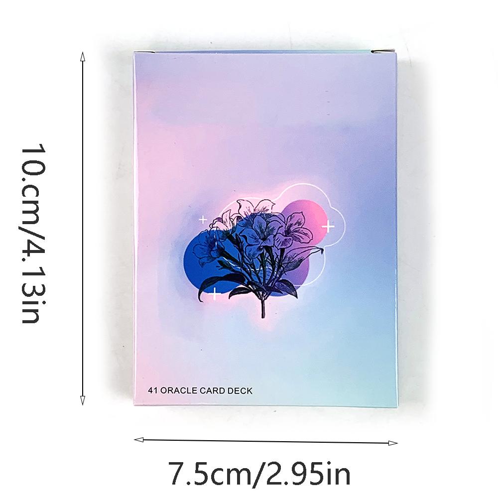 New Oracle Cards 41 Exquisite Oracle Cards English Version Deck Divination Party Board Game Leisure Entertainment Card Game