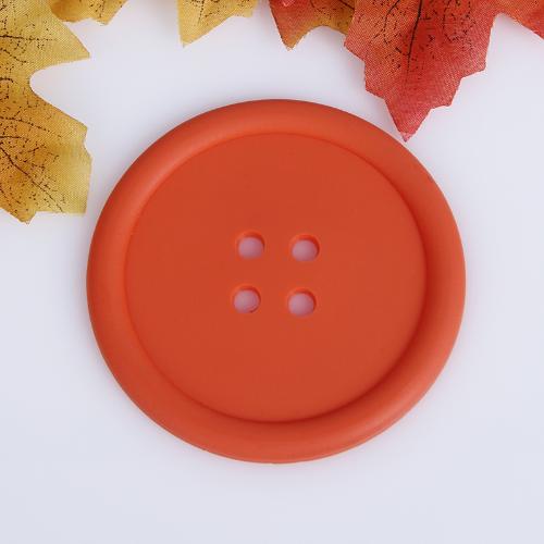 

1Pcs Multiple colors Silicone Cup mat Cute Colorful Button Cup Coaster Cushion Holder Drink Cup Placemat Mat Pads Coffee Pad 1PC