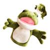 Puppet Puppet Finger Puppet Hand Puppet Stuffed Doll Puppet Show Ventriloquism Glove Puppet Washable Mouth Moving Frog Frog
