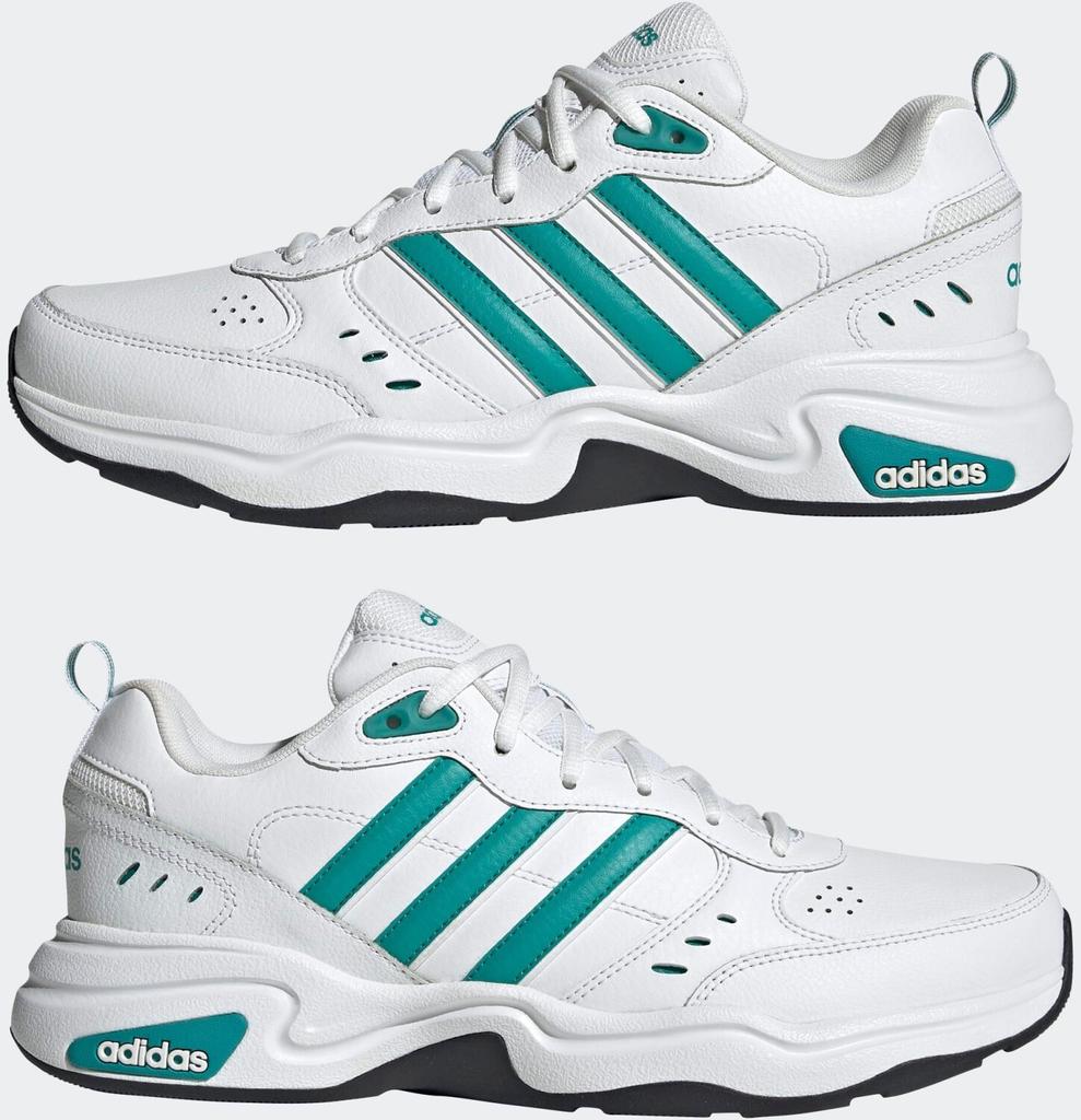 Кроссовки Adidas Strutter ftwr white pure teal core black