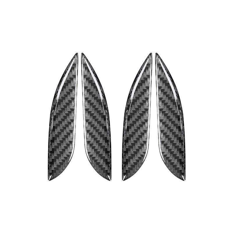 For BMW 3 Series F30 2013-2018 Accessories Carbon Fiber Interior Car Interior Door Handle Decoration Cover Trim Frame Stickers