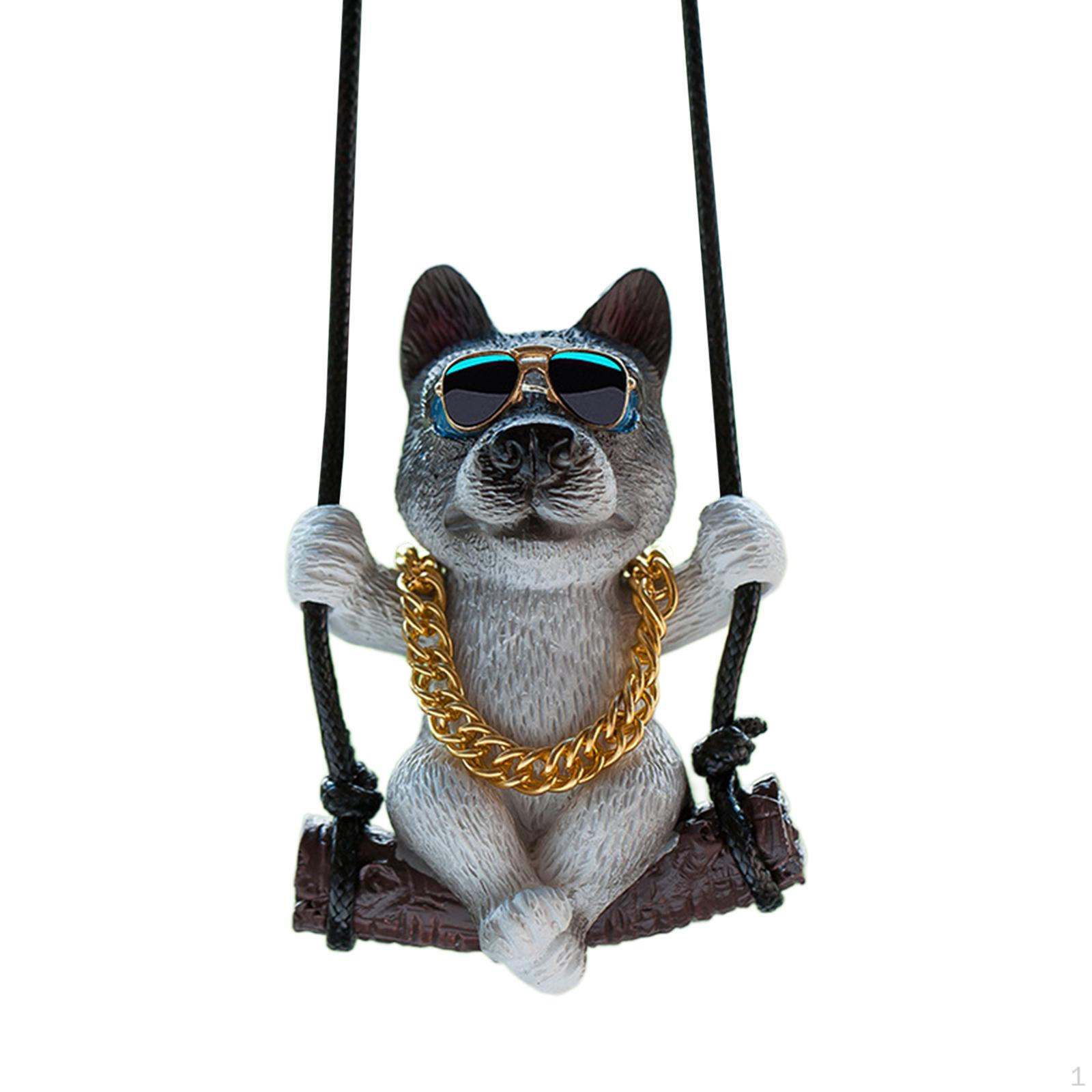 

Adorable Dog Car Charm for Mirror Style G