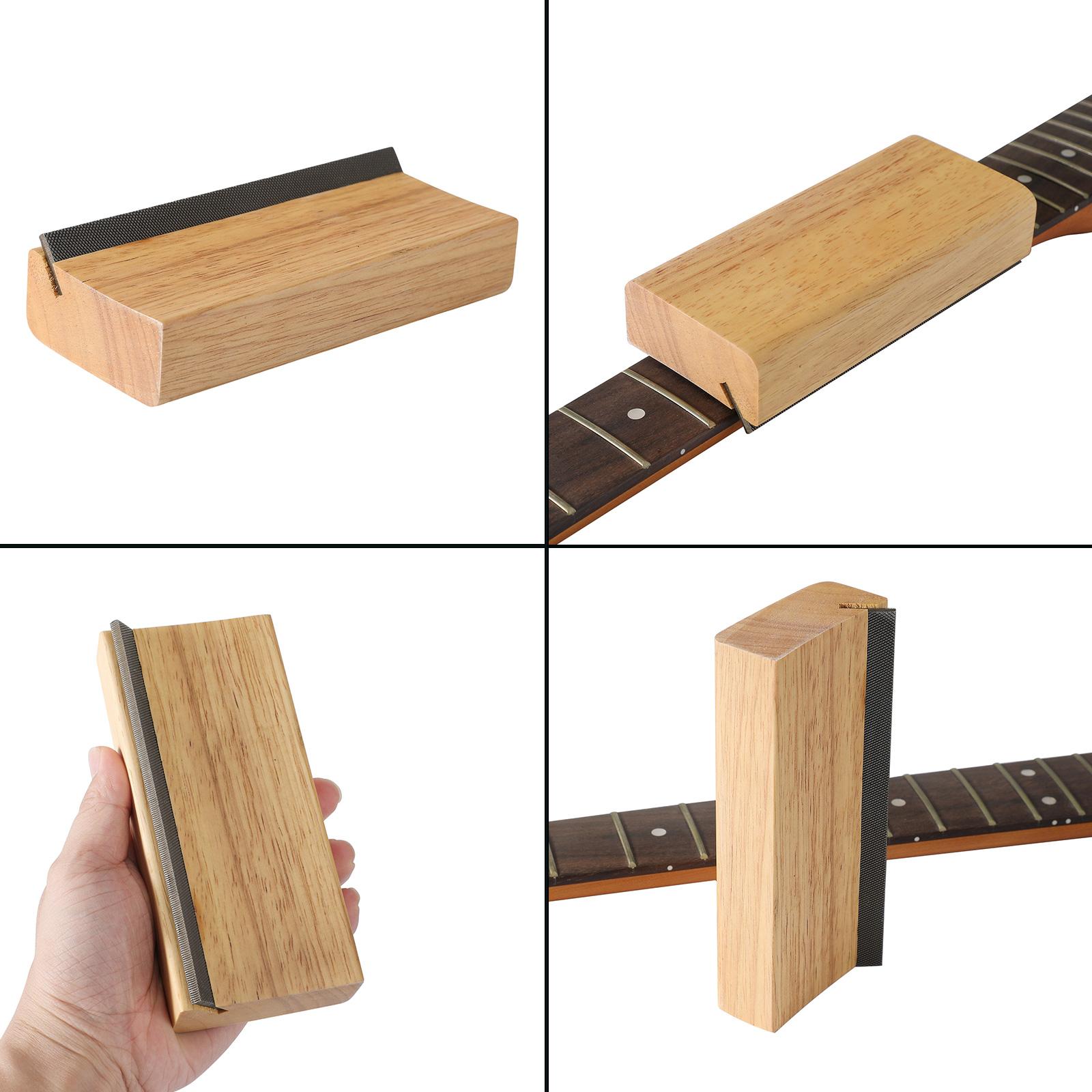 Guitar Fret Beveling File Bevel File Fretboard Sanding Luthier Tool 35 Degree Guitar Fret Leveler Fret Leveling File