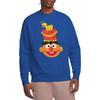 Sesame Street Unisex Adult Ernie Nutcracker Christmas Sweatshirt