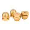 Lautsprecher Isolationsständer Füße Set Aluminiumlegierung Verstärker Basis Pads Audio Schockabsorptionspads Gold