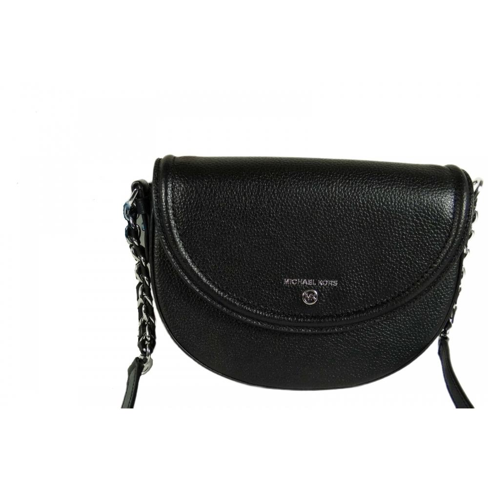 

Michael Kors Jet Set Очаровательная полукупольная цепочка из кожи Crossody ag