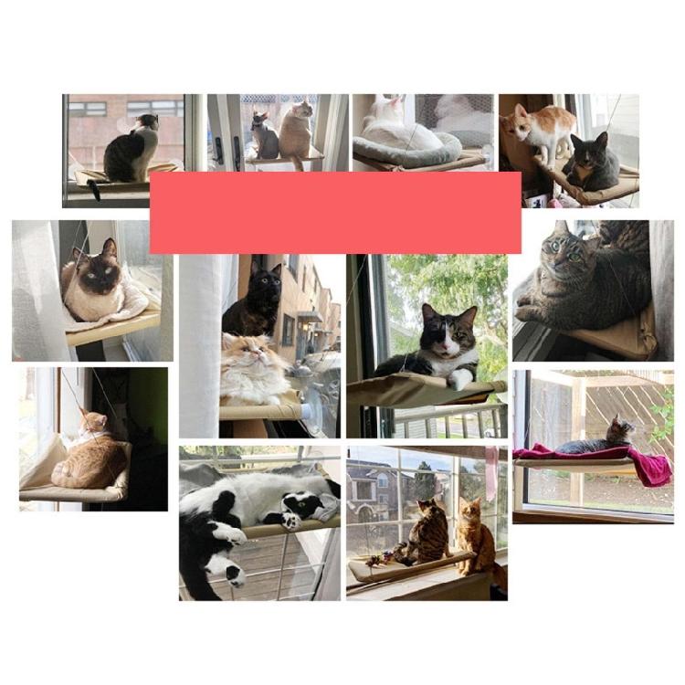 Suction Cup Cat Hammock Window Cat Hanging Bed Window Cat Bed Shelf Washable
