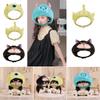 Cute Cartoon Three-eyed Plush Hat For Girls, Winter Warmth And Photo Prop
