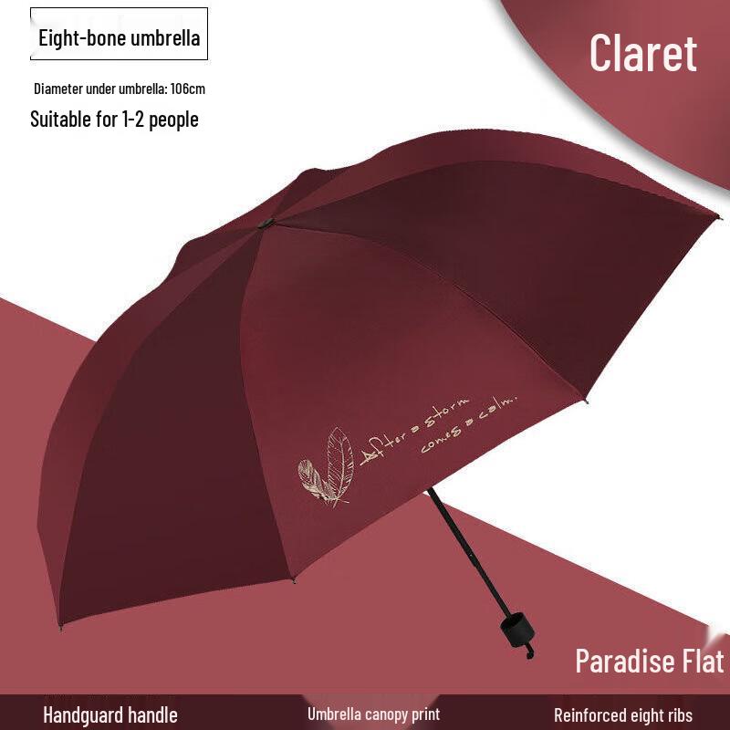 Paradise 33830E Reinforced UV Protection Folding Umbrella