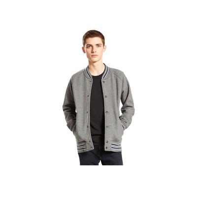 Levis Color Block Bequeme Vielseitige Langarm Baseballjacke Herrenjacken Grau 27516-0005