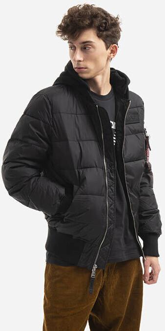 Winter Jacket Alpha Industries MA-1 ZH Back Print Puffer FD (118107)