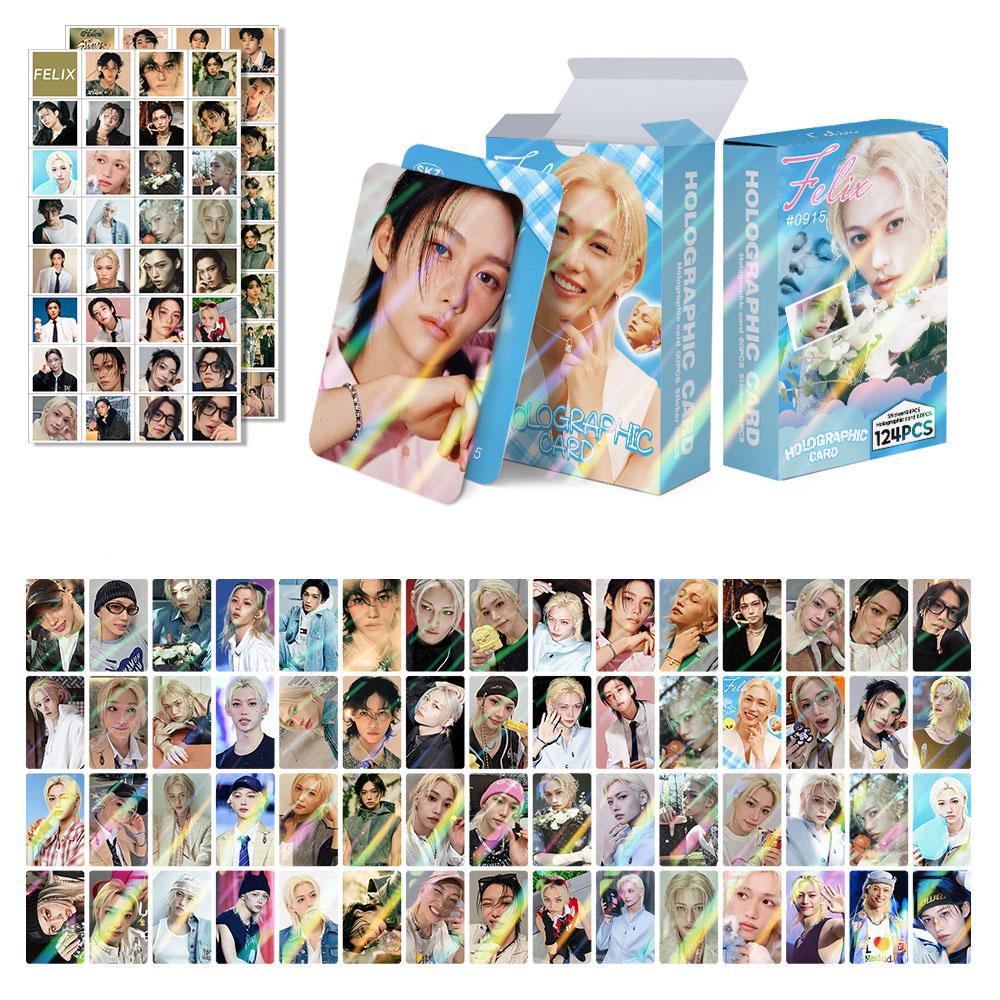 124 Photo Cards  New Album Star Collection Surrounding LOMO Cards