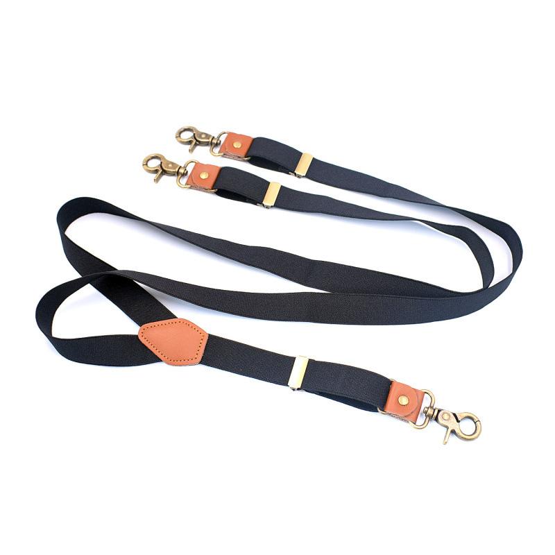 

JIERKU Suspenders Man s Y style Braces Suspensorio Tirantes Hombre Elastic Strap 2.5*115cm Father s Gift чёрный
