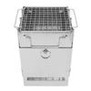 Camping Wood Stove Foldable Stainless Steel Integrated Mini BBQ Grill for Warm Outdoor Picnic