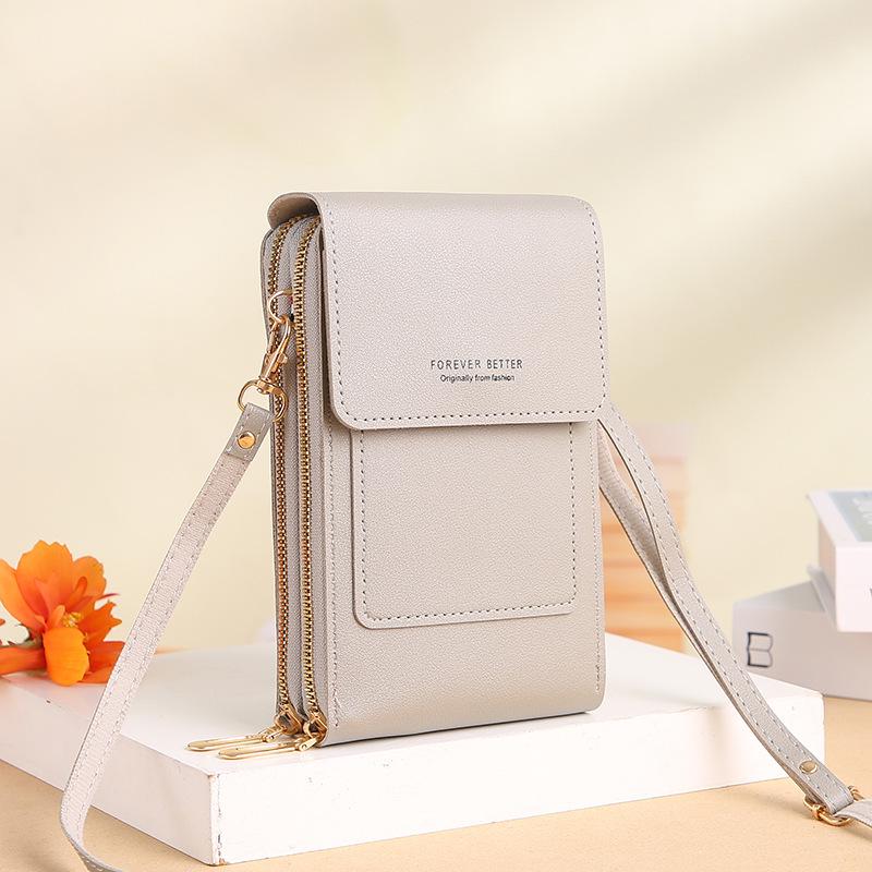 Women's Crossbody Phone Bag: Versatile, Multi-Functional, Vertical Touchscreen Shoulder Bag