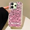 Pink Leopard Glacier Texture Phone Case for Xiaomi Redmi 13C 14C A1 A3 A4 A3X Note 14 13 12 11 11S 10 Pro Silicone Shell Cover