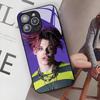 Yungblud Pouzdro na telefon s jahodovými rty pro Iphone 17 Air 16 15 14 12 11 13 Pro Max Mini Se Puls skleněný kryt