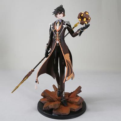 28cm Anime Genshin Impact Zhongli Anime Figurka kolekce Model Panenka Dárek