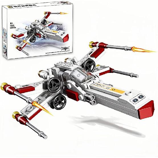 Военный истребитель F-15 Eagle, совместимый с Lego, 270 деталей, Игрушечный самолет для детей от 10 лет и взрослых, Военные самолеты-игрушки для поклонников военной техники Star Plane