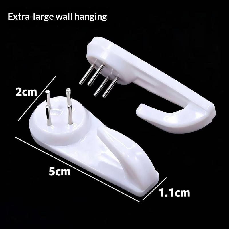 20Pcs Invisible Picture Hanging Hooks Hard Wall Photo Frame Hooks Heavy Duty Non Trace Nails Hook For Home Wall Decoration