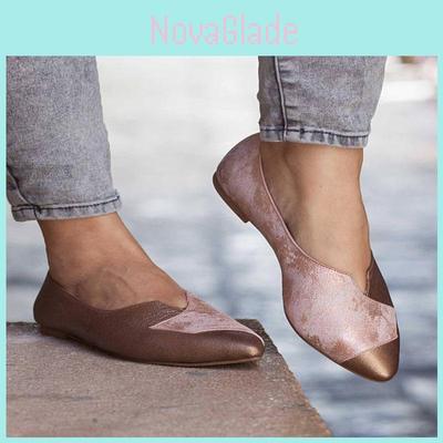 Elegant Fashion Lady Women Girl Casual Ballerina Slippers Pump Loafers Ballet Shoes