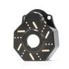 2pcs Heavy Duty Brass Outer Portal Drive Housing Cover Counterweight Block for TRX-4 TRX-6 1/10 RC Crawler Car