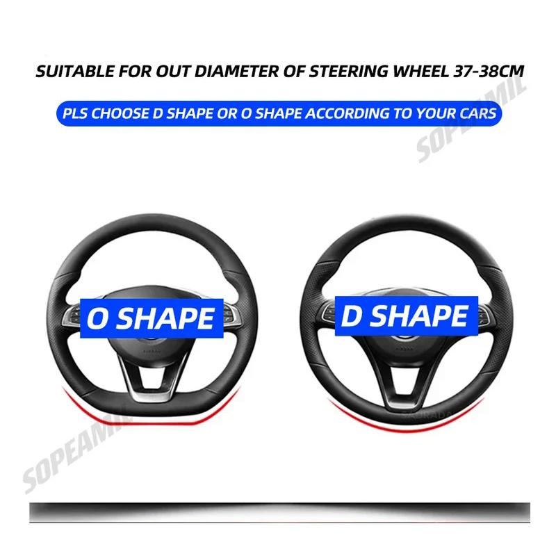 DFRG8 Auto Logo Stuurwielhoes Voor Porsche Cayenne Panamera Macan Taycan 718 911 997 987 Boxste Automotive Interieur Accessoires